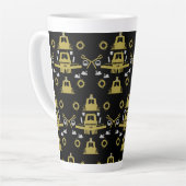 Britische Narrowboat-Geschenke Milchtasse (Linke Ecke)