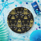 Britische Narrowboat-Geschenke Pappteller (Party)