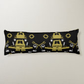 Britische Narrowboat-Geschenke Seitenschläferkissen (Rückseite)