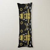 Britische Narrowboat-Geschenke Seitenschläferkissen (Rückseite (Vertikal))