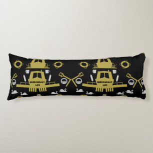 Britische Narrowboat-Geschenke Seitenschläferkissen