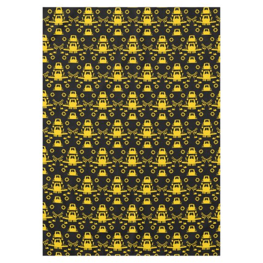 Britische Narrowboat-Geschenke Tischdecke (Vorderseite)