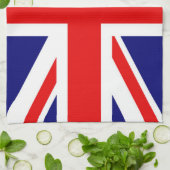 Britische Nationalflagge - Union Jack Geschirrtuch (Gefaltet)