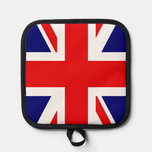 Britische Nationalflagge - Union Jack Topflappen (Vorderseite)