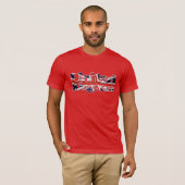 Britische Patriotische Union Jack, Gewerkschaft Fl T-Shirt (Vorne ganz)