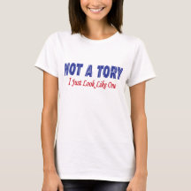 Britische Politik - kein T - Shirt der Torys