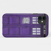 Britische Polizei-allgemeiner Anruf-Kasten (lila) Case-Mate iPhone Hülle (Rückseite (Horizontal))