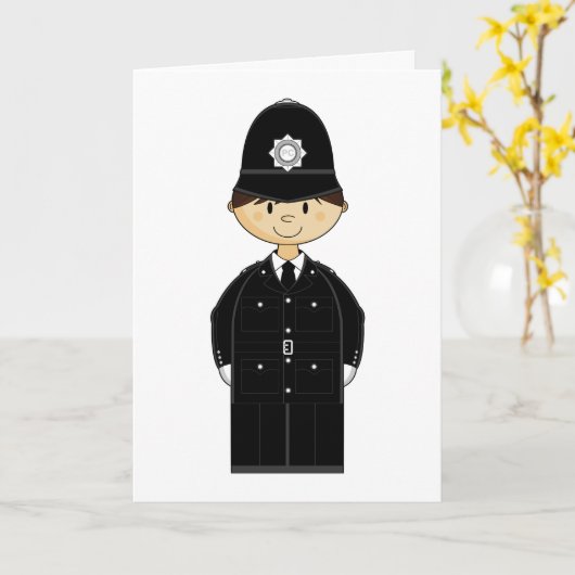 Britische Polizeikarte Karte (Gelbe Blume)