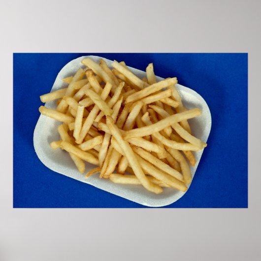 Britische Pommes frites Poster (Vorne)