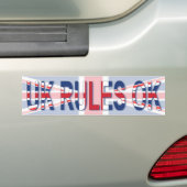 BRITISCHE Regeln O.K. Autoaufkleber (Auf Auto)