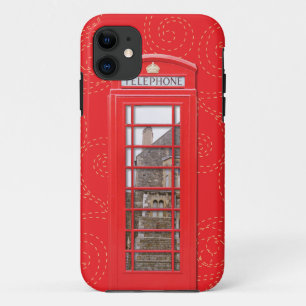 Britische rote Telefonzelle iPhone Galaxy Razr Hül Case-Mate iPhone Hülle