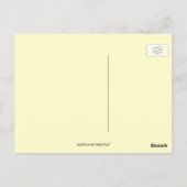 Britische Rugby, Fußballspieler fordern Pflicht Postkarte (Rückseite)