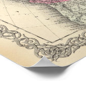 britische, russische und dänische Staatssitzungen Poster (Ecke)