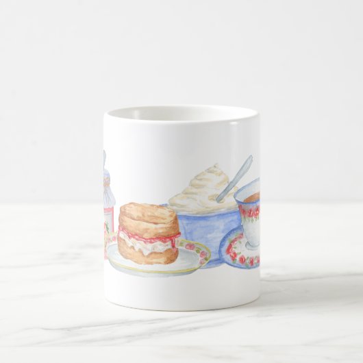 Britische Sahnetee-Tassen Kaffeetasse (Mittel)