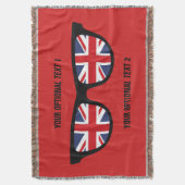 Britische Schattendecke Decke (Vorderseite Vertikal)