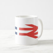 Britische Schiene u. Sealink-Tasse Kaffeetasse (VorderseiteRechts)