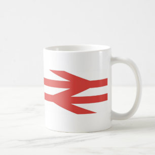 Britische Schiene u. Sealink-Tasse Kaffeetasse
