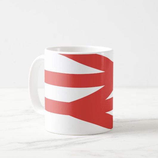 Britische Schienen-Tasse Kaffeetasse (Vorderseite Links)