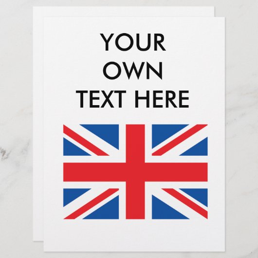 Britische Schreibkunst (Vorne/Hinten)