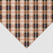 Britische Schwarz-Weiß-kariert Seidenpapier (Ausschnitt)