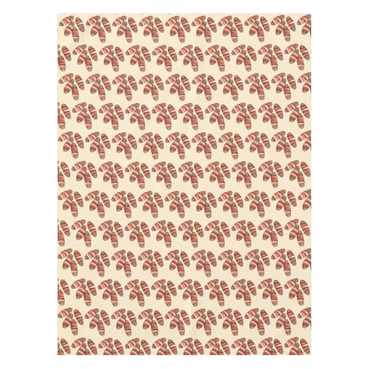 Britische Schweine in Blankets Weihnachtsessen Par Tischdecke (Vorderseite)