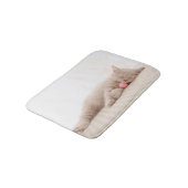 Britische Shorthair Katze Badematte (Schrägansicht)