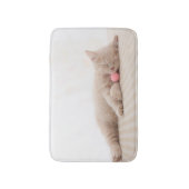 Britische Shorthair Katze Badematte (Vorderseite Vertikal)