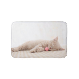 Britische Shorthair Katze Badematte