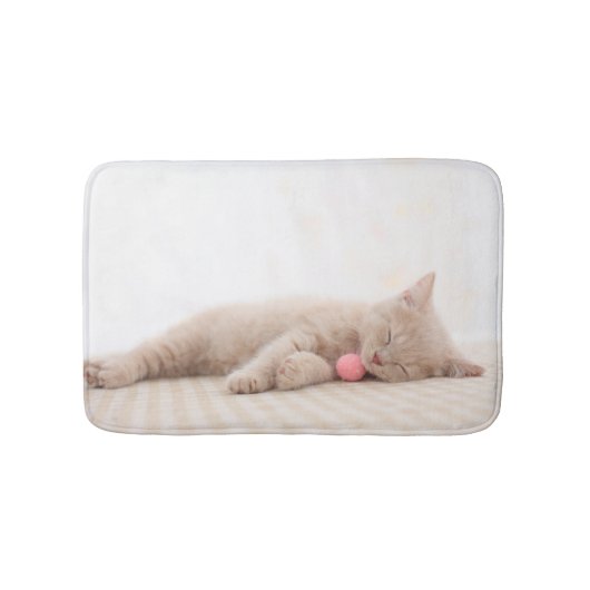 Britische Shorthair Katze Badematte (Vorderseite)
