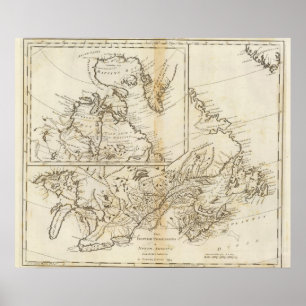 Britische Sitzungspositionen in Nordamerika 2 Poster