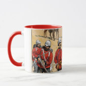 Britische Soldaten des 19. Jahrhunderts Tasse (Links)