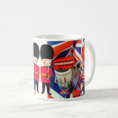 Britische Souvenirs Kaffeetasse (VorderseiteRechts)