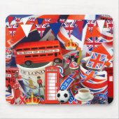 Britische Souvenirs Mousepad (Vorne)