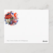 Britische Souvenirs Postkarte (Rückseite)