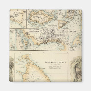 Britische Staatssessions im Indischen Meer Magnet