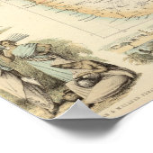 Britische Staatssessions im Indischen Meer Poster (Ecke)