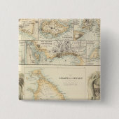 Britische Staatssessions in der Indischen See Button (Vorderseite)