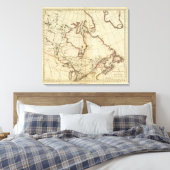 Britische Staatssessions in Nordamerika Leinwanddruck (Insitu (Schlafzimmer))