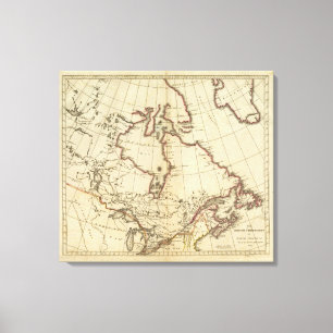 Britische Staatssessions in Nordamerika Leinwanddruck