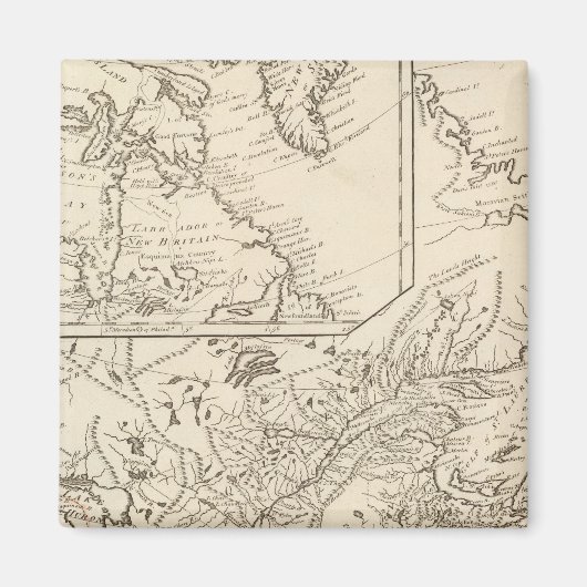 Britische Staatssessions in Nordamerika Magnet (Vorne)