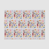 Britische Symbole Seidenpapier (Vorderseite)