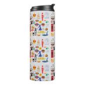 Britische Symbole Thermosbecher (Nach links gedreht)