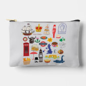 Britische Symbole Zubehörtasche (Vorderseite)