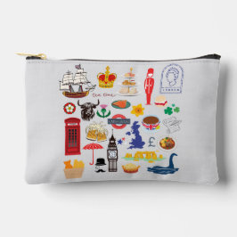 Britische Symbole Zubehörtasche