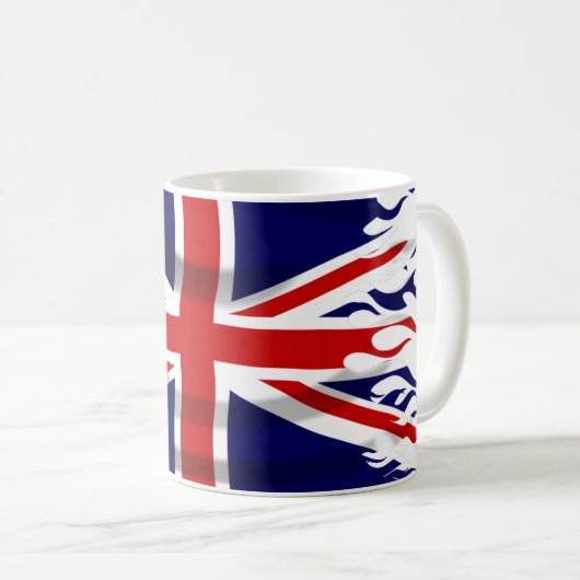 Britische Tasse (VorderseiteRechts)