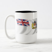 Britische Tasse für die Antarktis (Links)