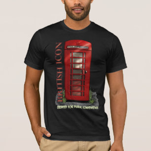 Britische Telefonzelle Lustiges T-Shirt