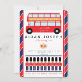 Britische themenorientierte Einladung (Vorderseite)