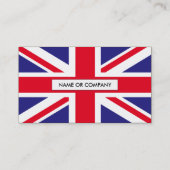 britische Trommeln Visitenkarte (Rückseite)