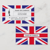 Britische Trompete Visitenkarte (Vorne/Hinten)